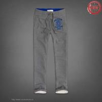 heren abercrombie and fitch new york 1892 elastisch sweatpants mid-grijs Mode Vintage me0ty285